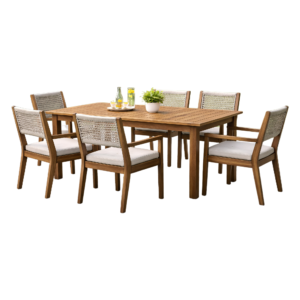 Outdoor Patio Set Rattan Garden Furniture Set Height: 28 inches | Weight: 50 kg